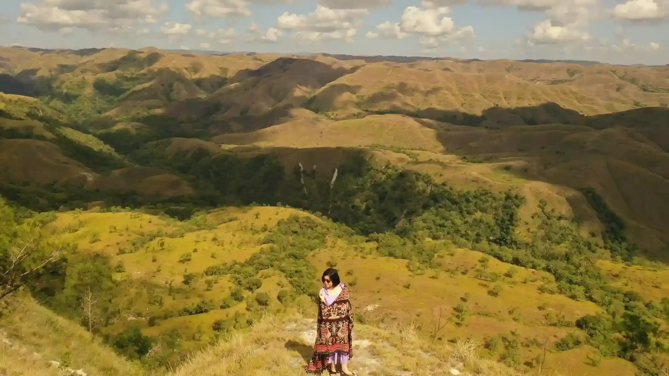 Visiting ikat weaving villages in Sumba on a private tour