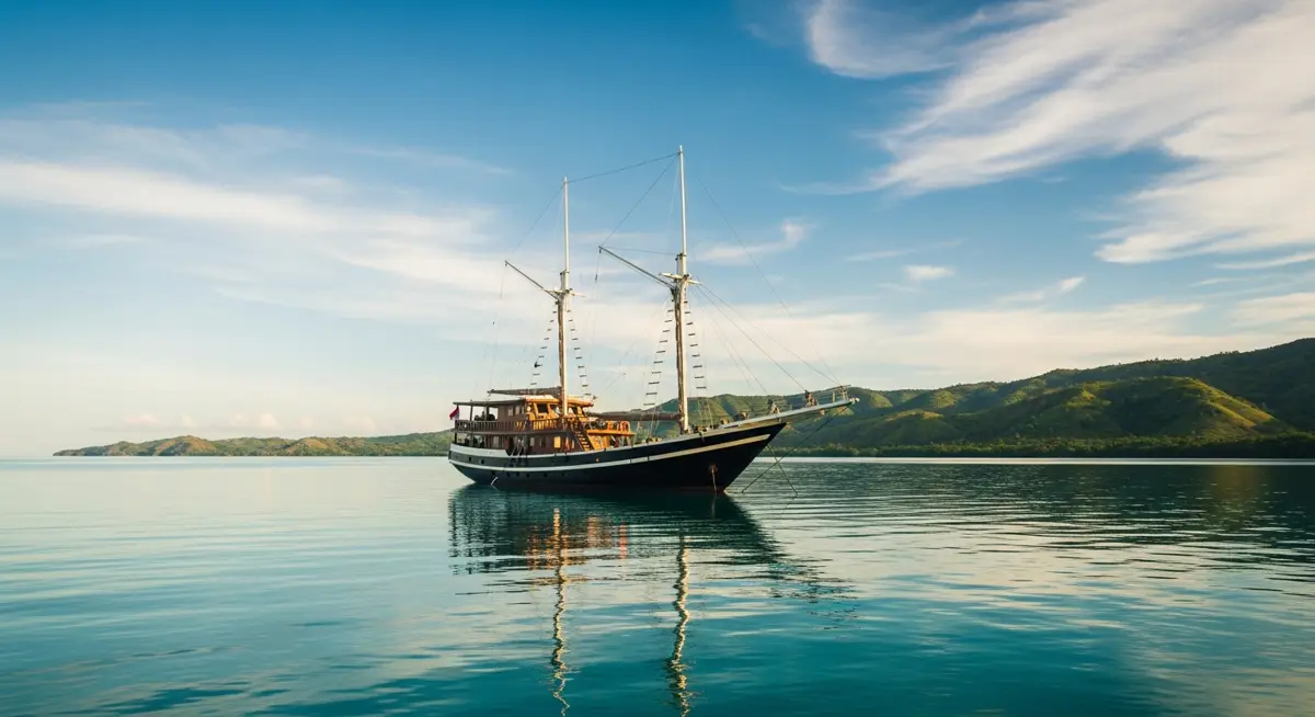 Sumba Private Trip in Sumba — a traditional Indonesian phinisi sailing schooner